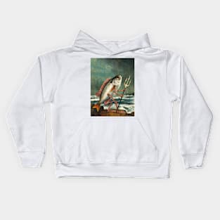 Fishy Neptune Kids Hoodie